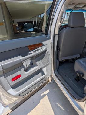 Silver 2007 Dodge Ram 3500 Laramie Mega Cab DRW