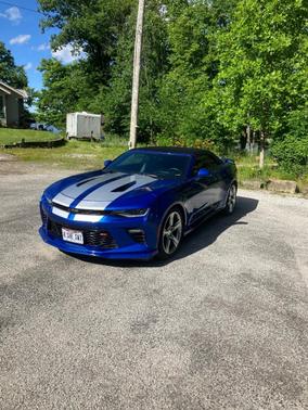 Blue 2017 Chevrolet Camaro 2SS