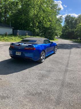 Blue 2017 Chevrolet Camaro 2SS