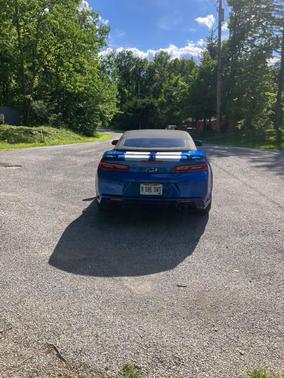 Blue 2017 Chevrolet Camaro 2SS
