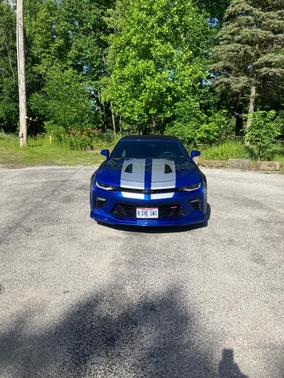 Blue 2017 Chevrolet Camaro 2SS