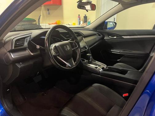 Blue 2018 Honda Civic EX-T