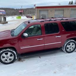 Red 2010 Chevrolet Suburban 1500 LTZ