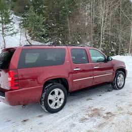 Red 2010 Chevrolet Suburban 1500 LTZ