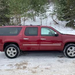 Red 2010 Chevrolet Suburban 1500 LTZ