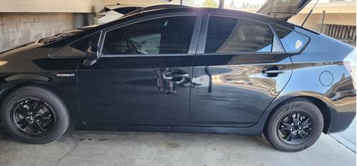 Black 2015 Toyota Prius Three
