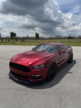 Red 2016 Ford Mustang GT Premium