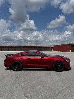 Red 2016 Ford Mustang GT Premium