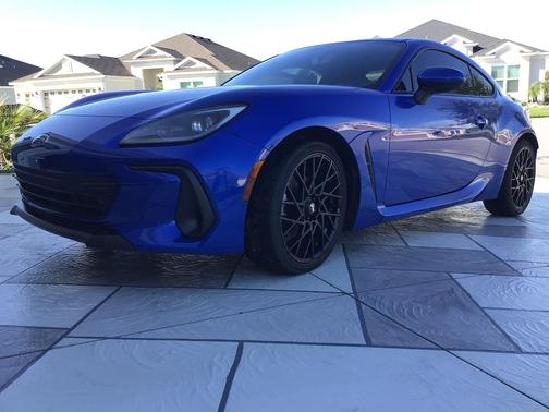 Blue 2022 Subaru BRZ Premium