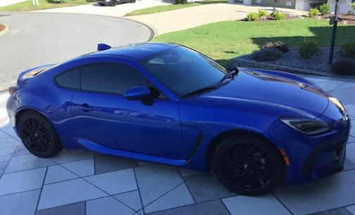 Blue 2022 Subaru BRZ Premium