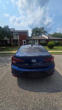 Blue 2020 Hyundai ELANTRA SEL