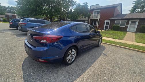 Blue 2020 Hyundai ELANTRA SEL