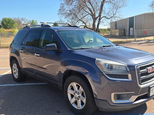 Blue 2014 GMC Acadia SLE-2