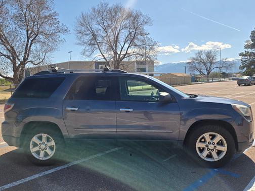 Blue 2014 GMC Acadia SLE-2