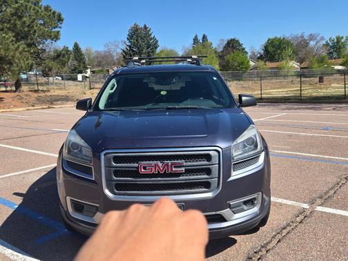 Blue 2014 GMC Acadia SLE-2