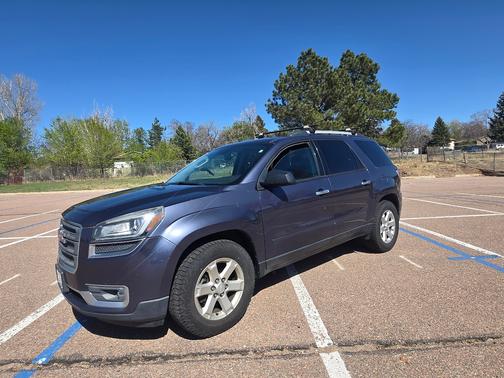 Blue 2014 GMC Acadia SLE-2