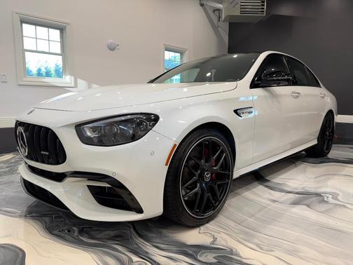White 2021 Mercedes-Benz AMG E 63 S 4MATIC