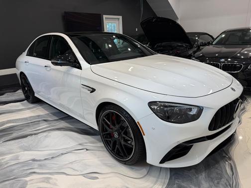 White 2021 Mercedes-Benz AMG E 63 S 4MATIC