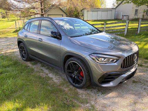 Gray 2022 Mercedes-Benz AMG GLA 45 4MATIC