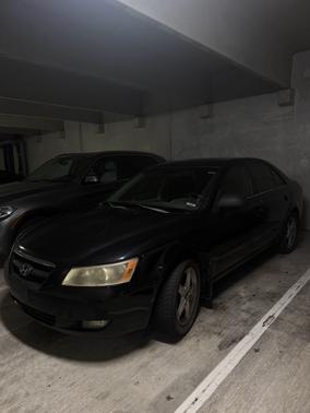Black 2008 Hyundai SONATA SE