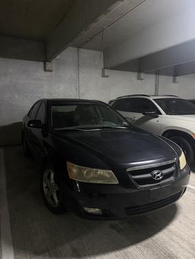 Black 2008 Hyundai SONATA SE