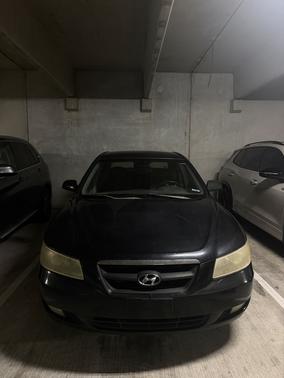 Black 2008 Hyundai SONATA SE