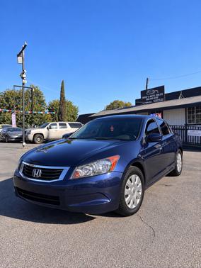 Blue 2008 Honda Accord LX