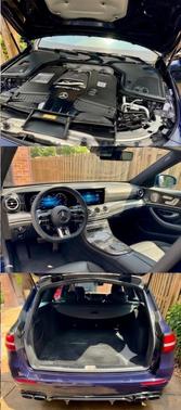 Blue 2021 Mercedes-Benz AMG E 63 S 4MATIC