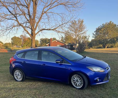 Blue 2014 Ford Focus Titanium