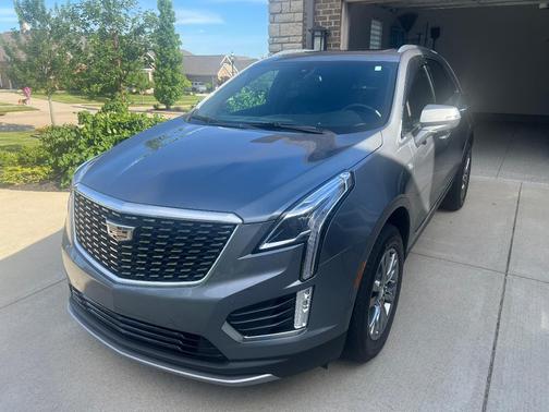Gray 2022 Cadillac XT5 Premium Luxury