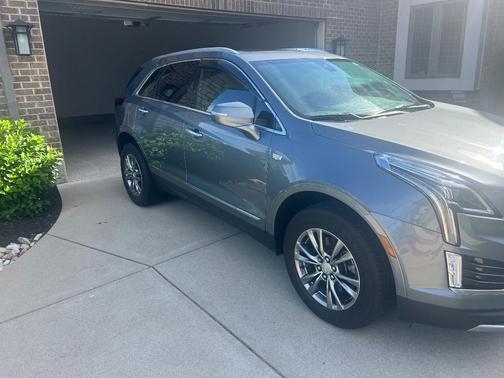 Gray 2022 Cadillac XT5 Premium Luxury