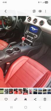 Silver 2017 Ford Mustang GT Premium