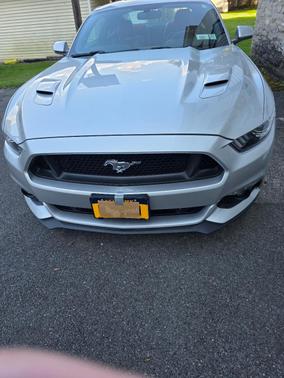 Silver 2017 Ford Mustang GT Premium