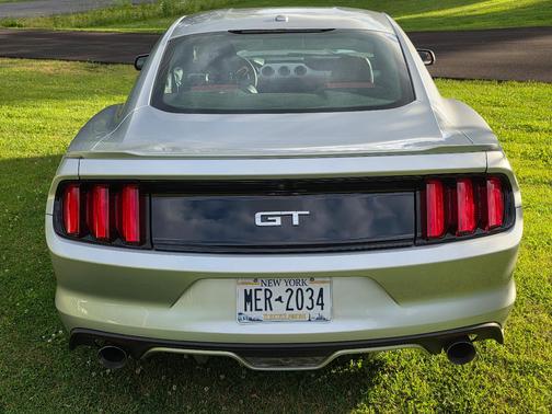 Silver 2017 Ford Mustang GT Premium