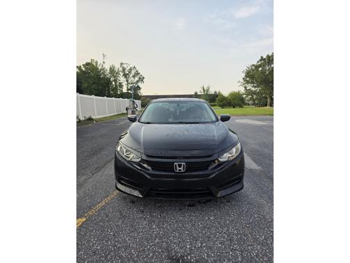 Black 2017 Honda Civic LX