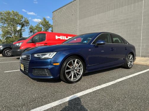 Blue 2018 Audi A4 2.0T Tech Premium