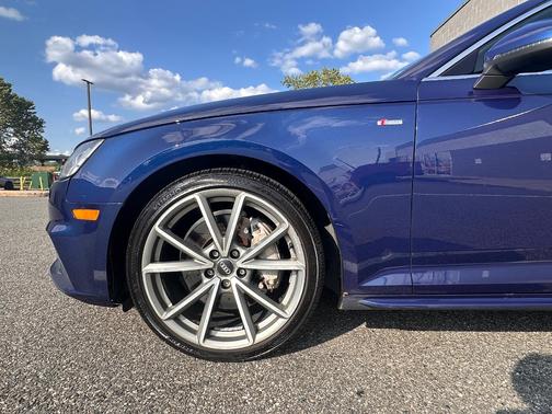 Blue 2018 Audi A4 2.0T Tech Premium