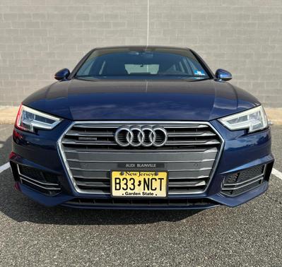 Blue 2018 Audi A4 2.0T Tech Premium