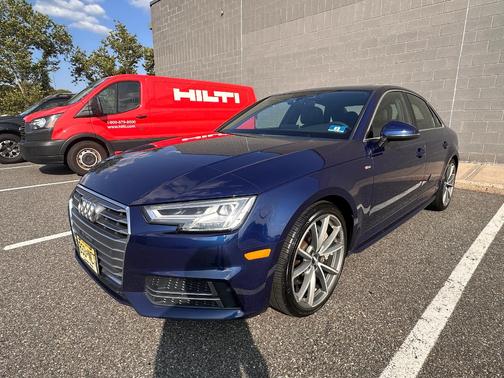 Blue 2018 Audi A4 2.0T Tech Premium