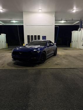 Blue 2016 Ford Mustang GT