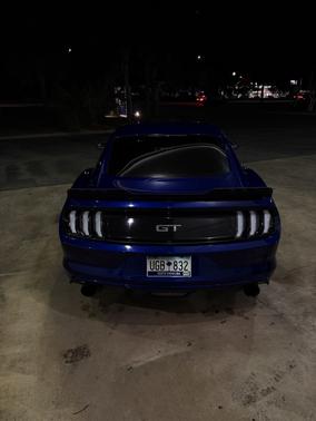 Blue 2016 Ford Mustang GT