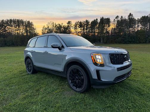Gray 2021 Kia Telluride EX