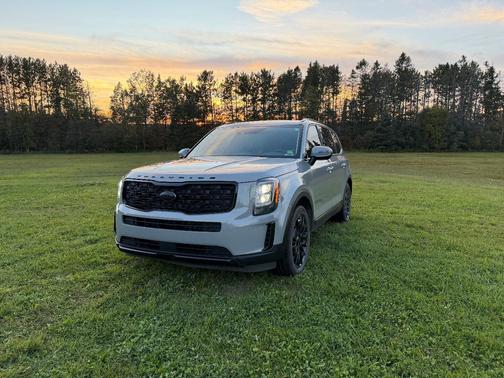 Gray 2021 Kia Telluride EX