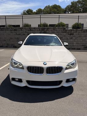 White 2015 BMW 528 i