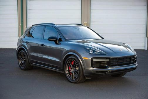 Gray 2020 Porsche Cayenne Cayenne Turbo