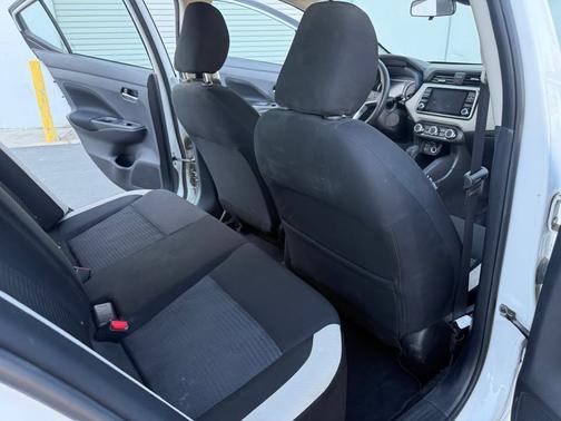 Gray 2022 Nissan Versa SV
