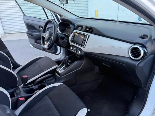 Gray 2022 Nissan Versa SV