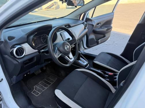 Gray 2022 Nissan Versa SV