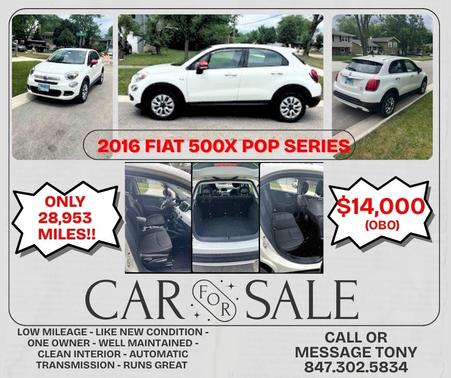 2016 FIAT 500X Pop