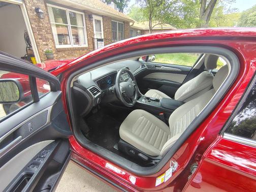 Red 2019 Ford Fusion S